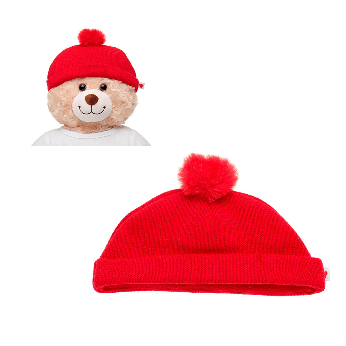 Gorro Lana Rojo Build-A-Bear Categoría: Gorro Tipo producto: Doll Accessories