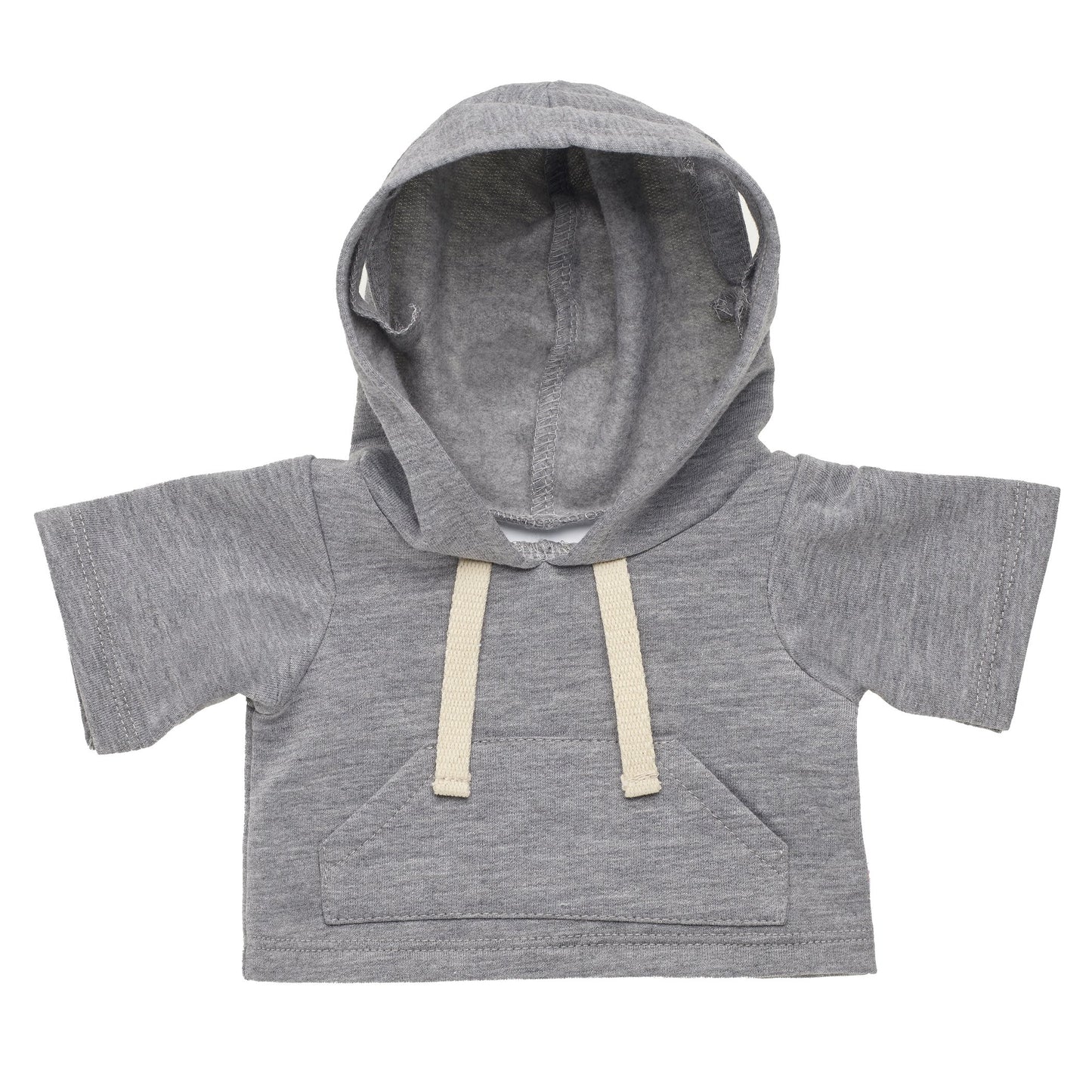 Poleron Gris Con Gorro Build-A-Bear