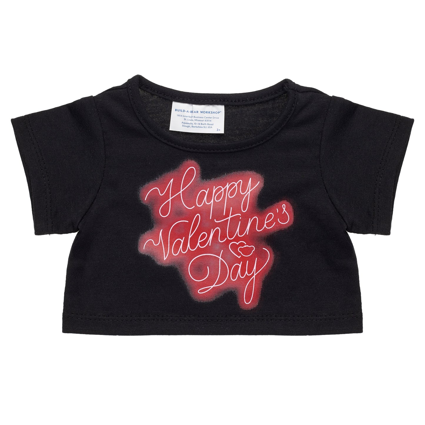 Polera Neon Valentine Build-A-Bear