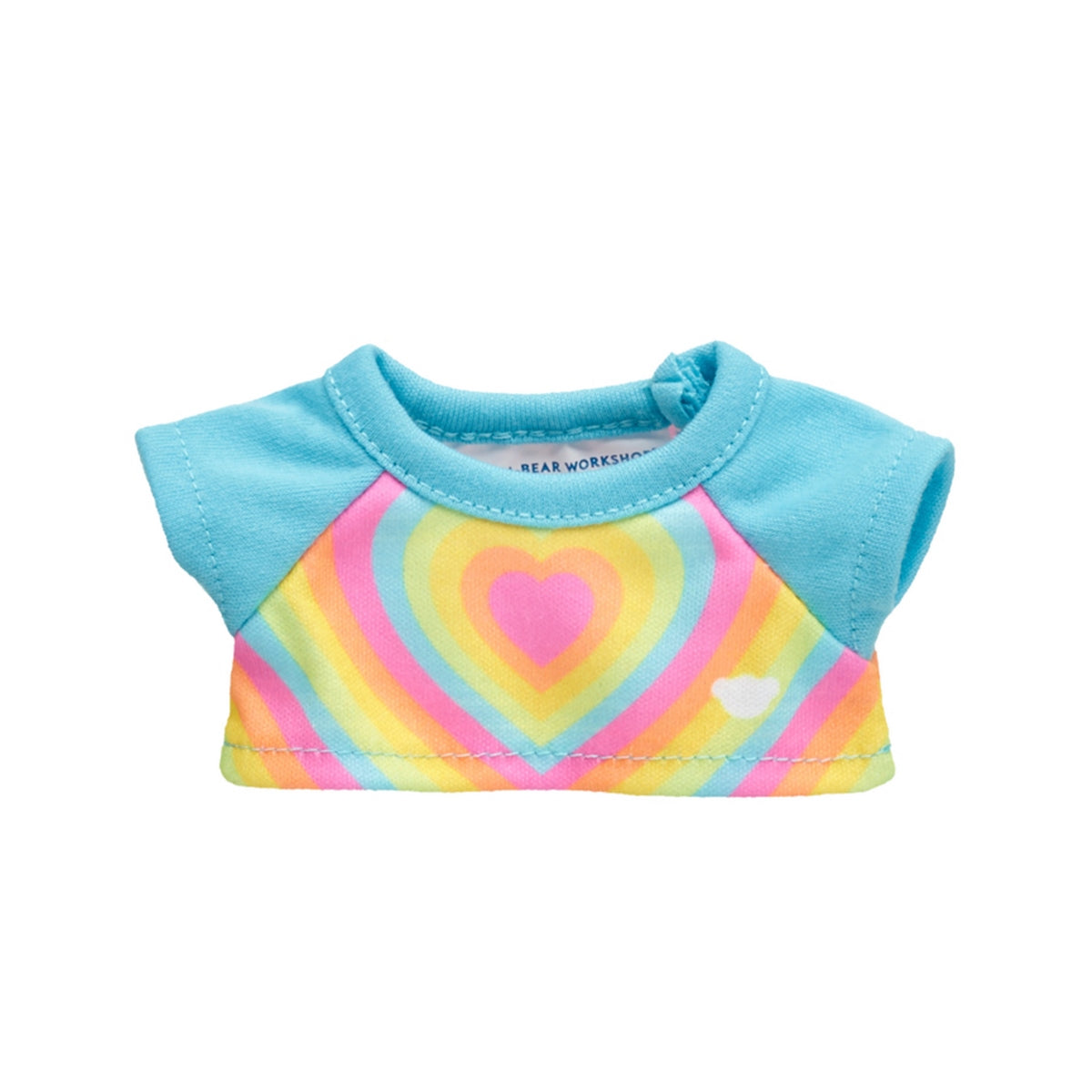 Mini Polera Corazón Arcoíris build-a-bear
