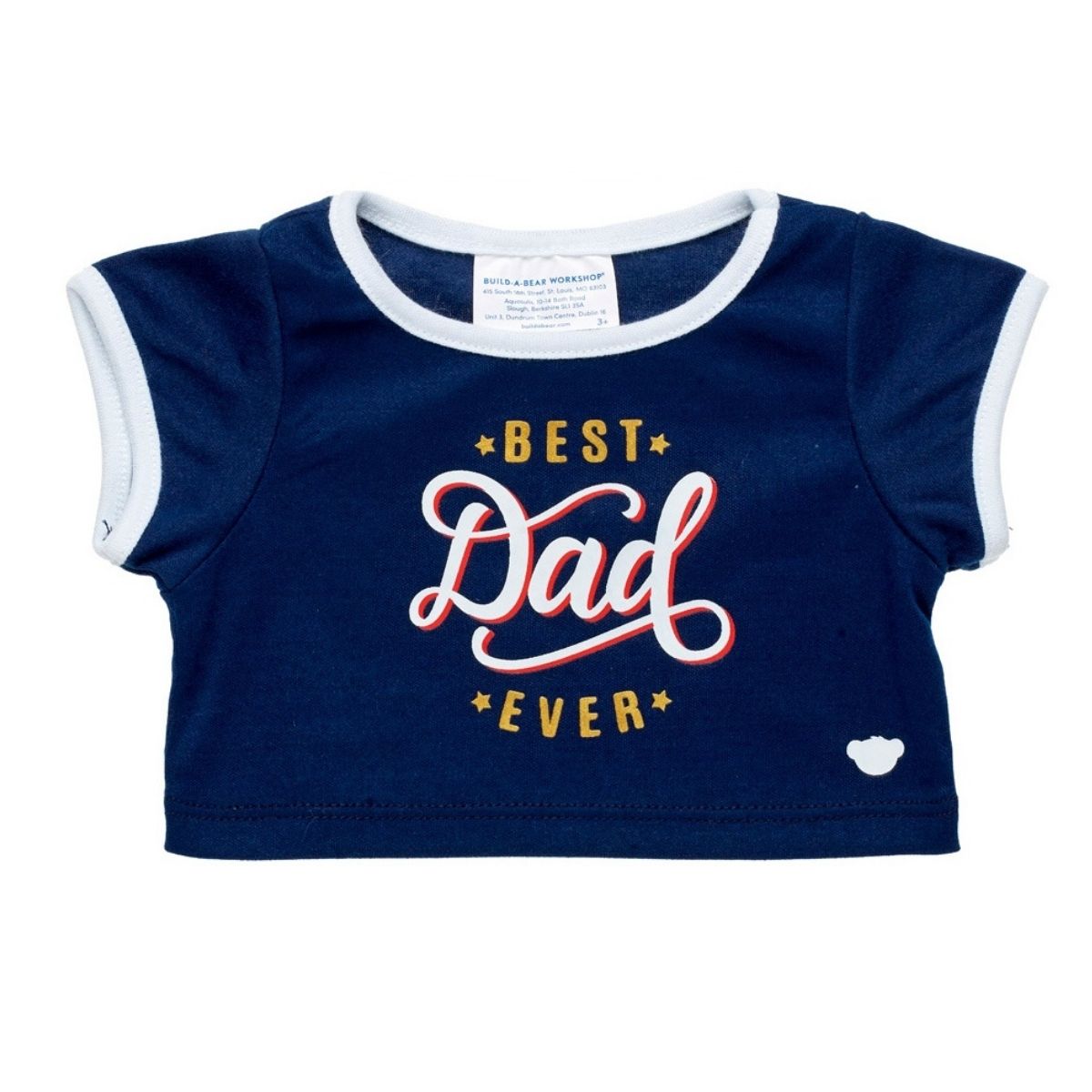 Polera Mejor Papa Build-A-Bear