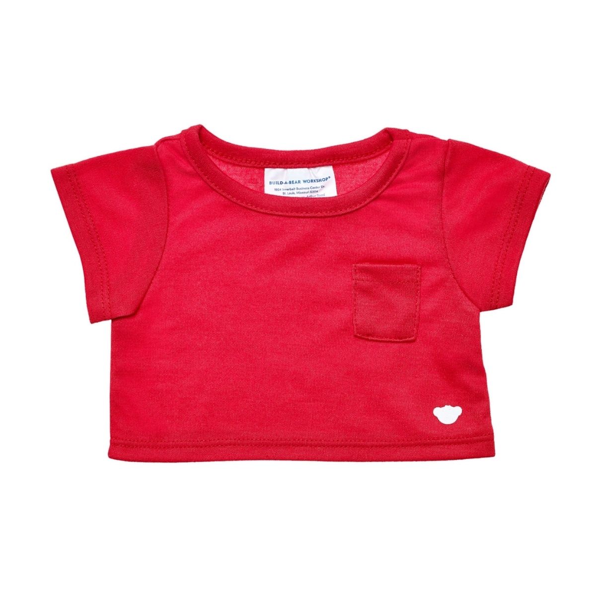 Polera Roja Build-A-Bear