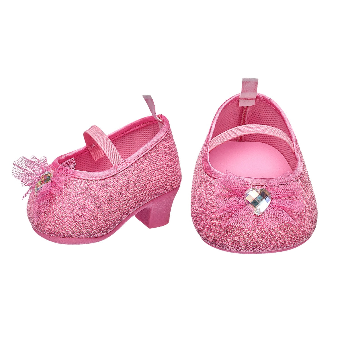 Zapatos Taco Alto Rosados Build-A-Bear Categoría: Zapatos Tipo producto:  Doll Accessories