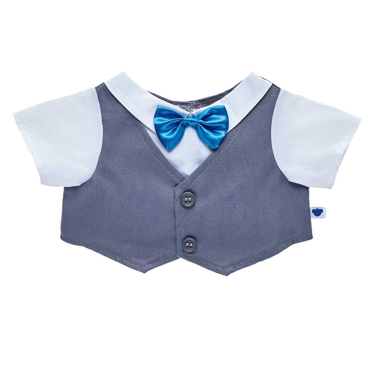 Chaleco Con Humita Celeste Build-A-Bear Categoría: Chaleco Tipo producto:  Doll Accessories
