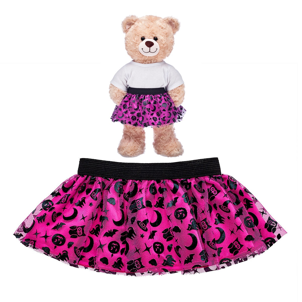 Tutu Morado Con Negro Halloween Build-A-Bear Categoría: Tutu Tipo producto:  Doll Accessories