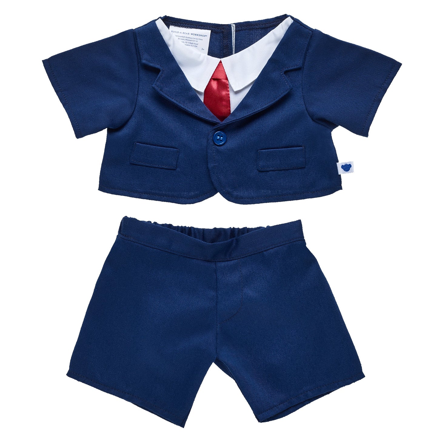 Traje Negocios Azul Build-A-Bear