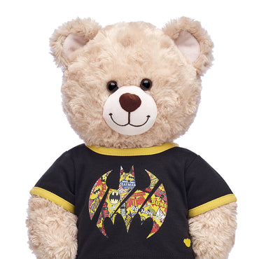 Polera Negra Logo Batman Build-A-Bear