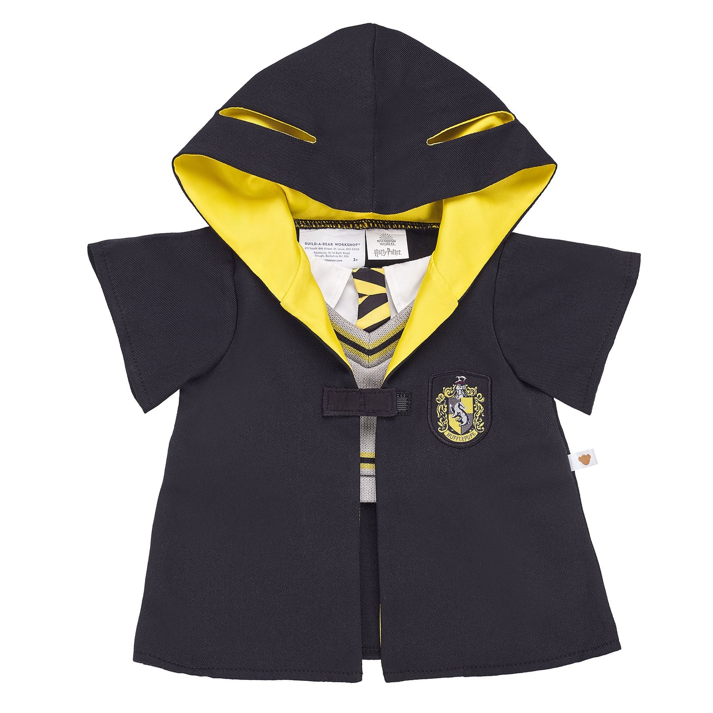 Traje Hufflepuff Harry Potter Build-A-Bear