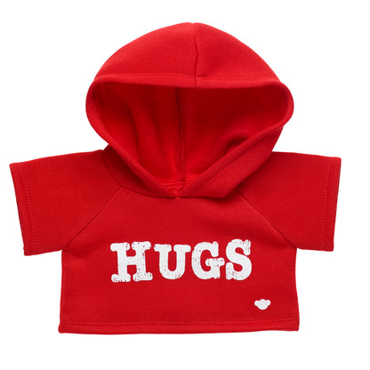 Polera Hugs Roja 2 Build-A-Bear