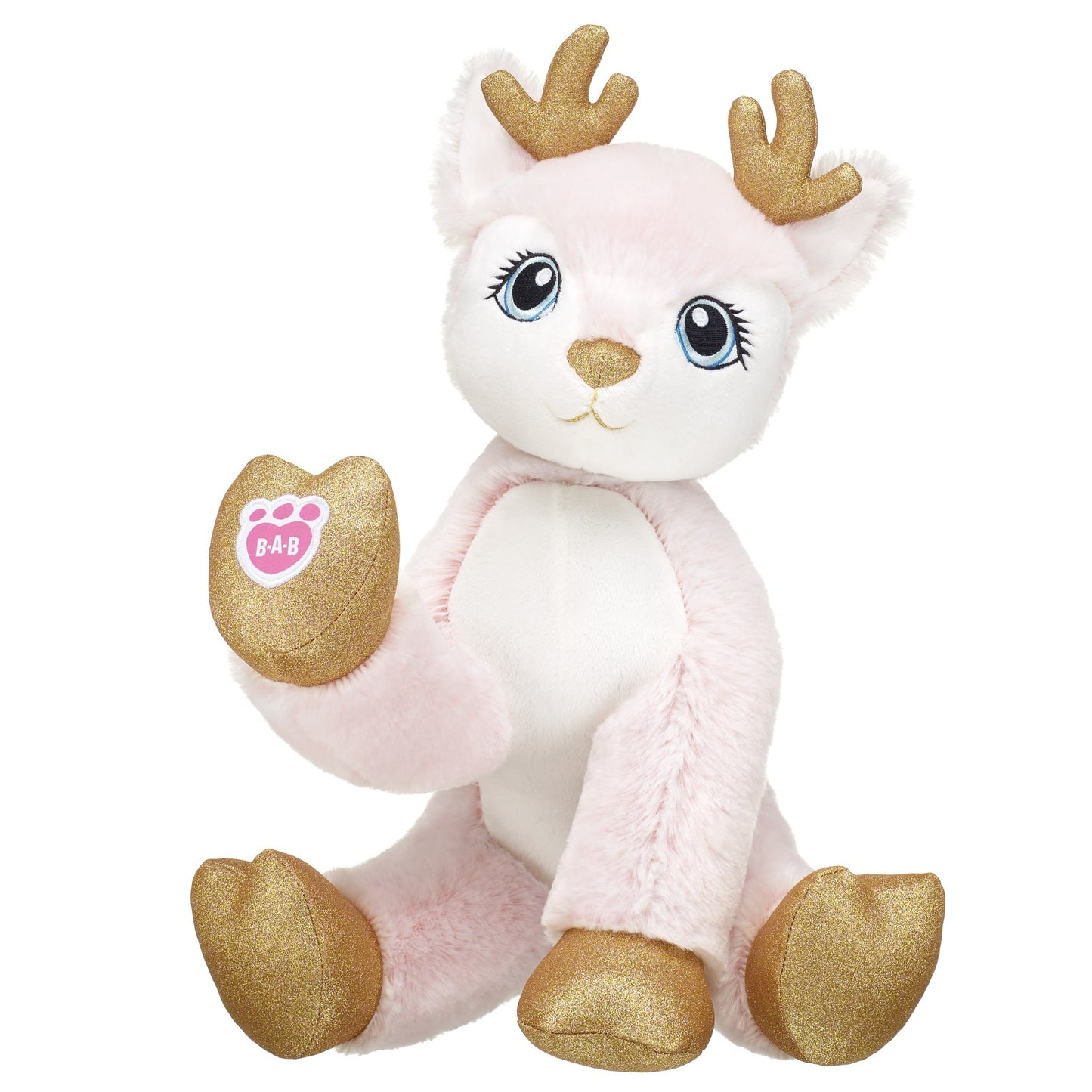 Peluche Reno Rosa/Rosado Merry Mission Build-A-Bear