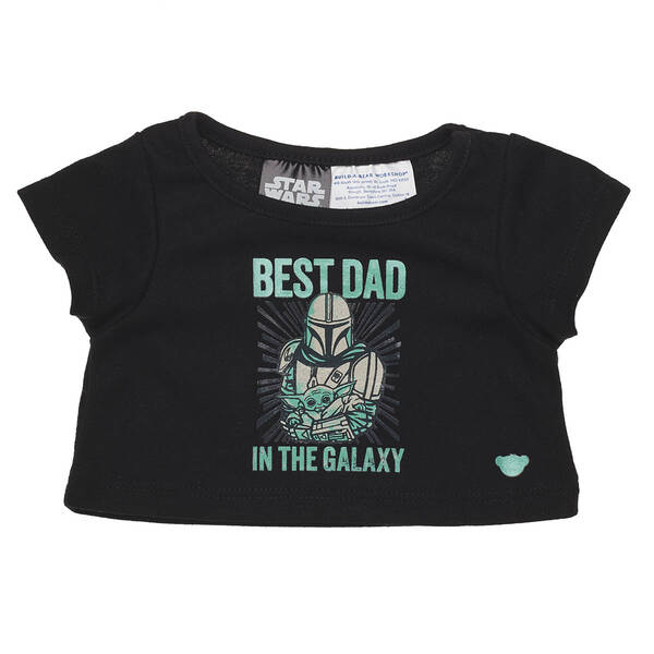 Polera Negra Best Dad Star Wars Build-A-Bear