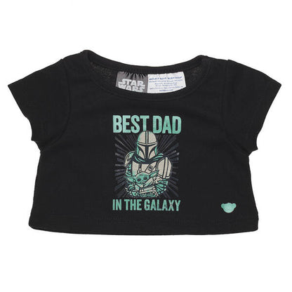 Polera Negra Best Dad Star Wars Build-A-Bear