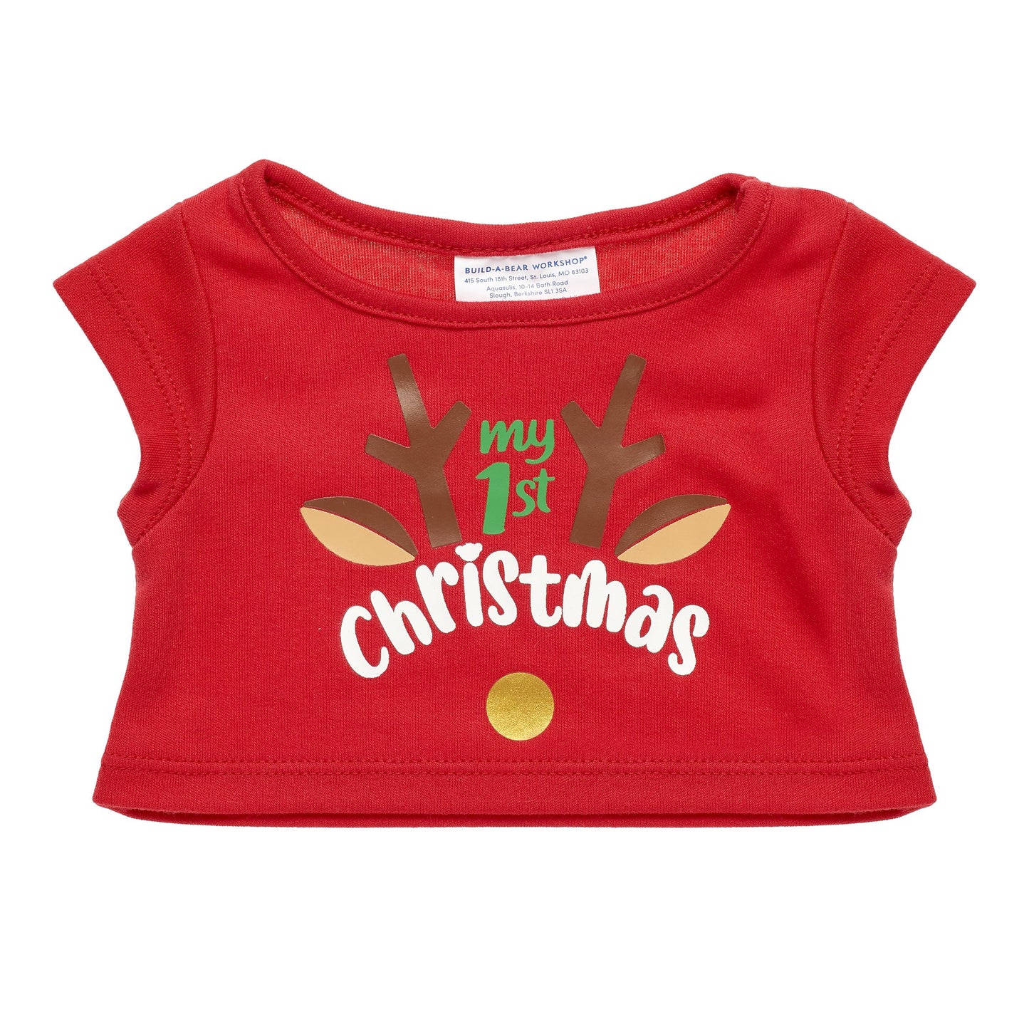 Polera 1Ra Navidad 2023 Build-A-Bear