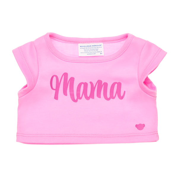 Polera Rosada Mama Build-A-Bear