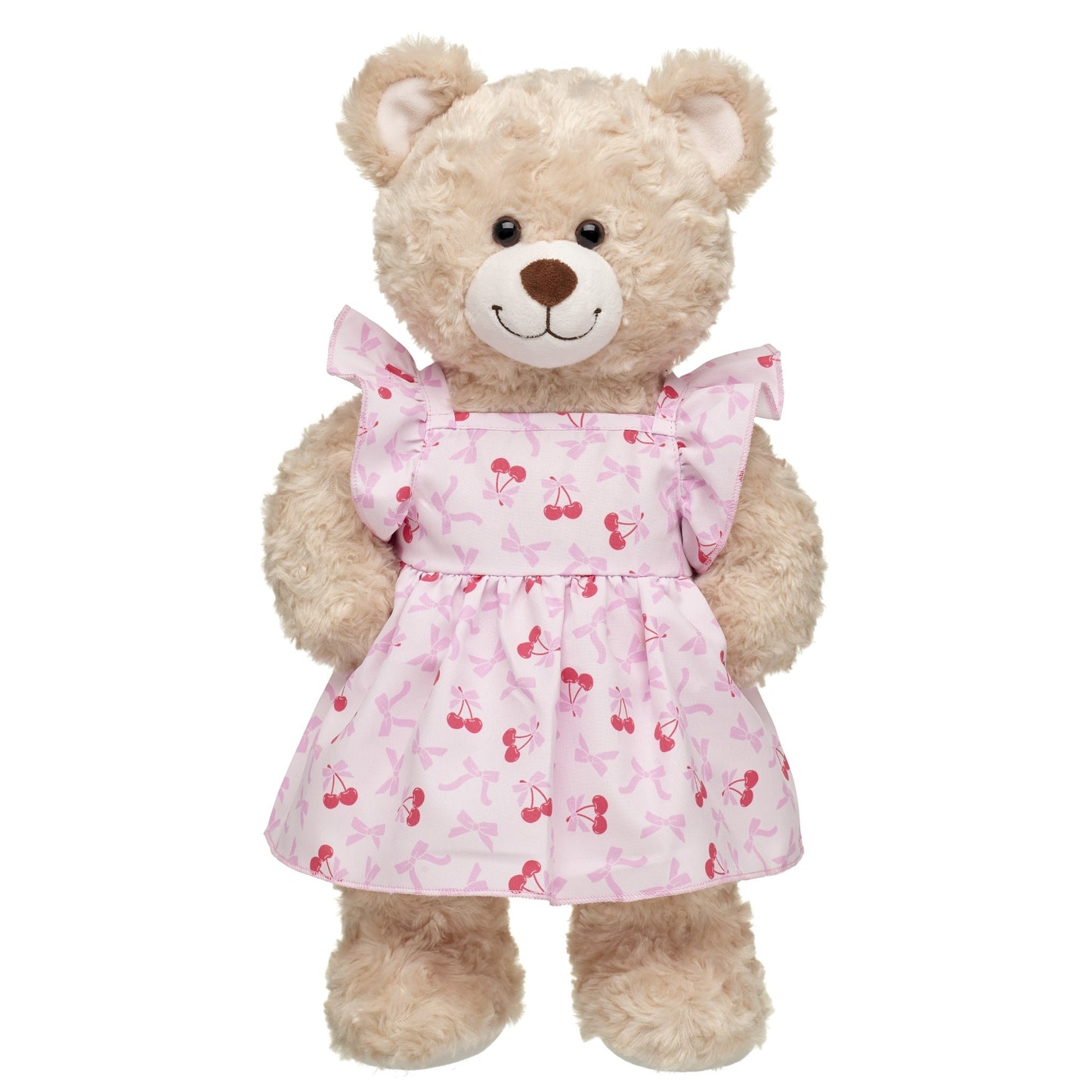 Vestido guindas rojo Build-A-Bear
