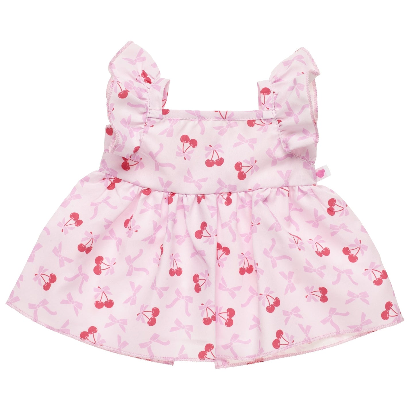 Vestido guindas rojo Build-A-Bear