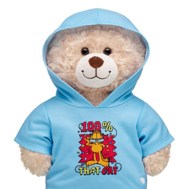 Poleron Con Gorro Garfield Build-A-Bear