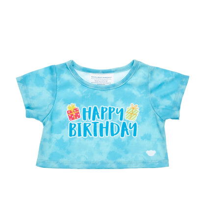 Polera Cumple Azul Td Build-A-Bear