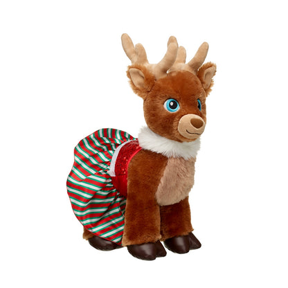 Vestido Verde-Rojo Merry Mision Build-A-Bear